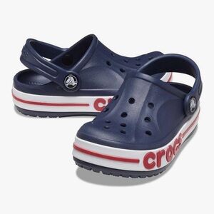 Crocs Toddler Bayaband Clogs, navy/ C9 BRAND NEW
